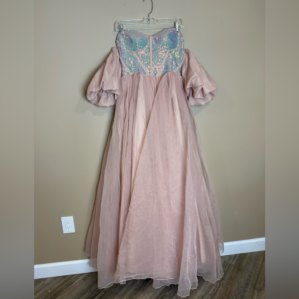 NWT Peach Princess Gown Size Large